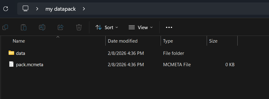 Data File Structure