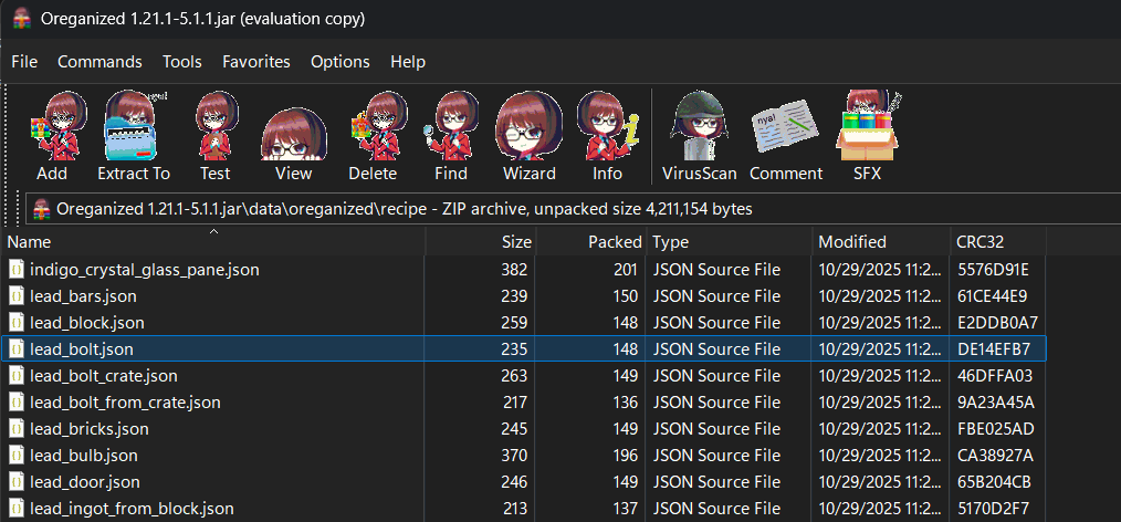 Oreganized WinRAR